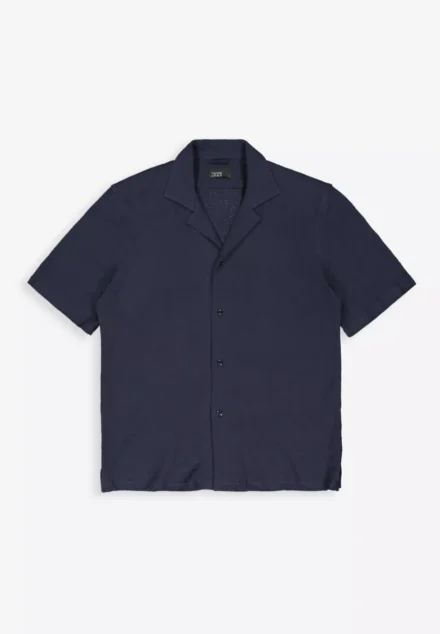 butcher of blue butcher of blue | Korte mouw overhemd | Blauw | Ripley stucture shirt