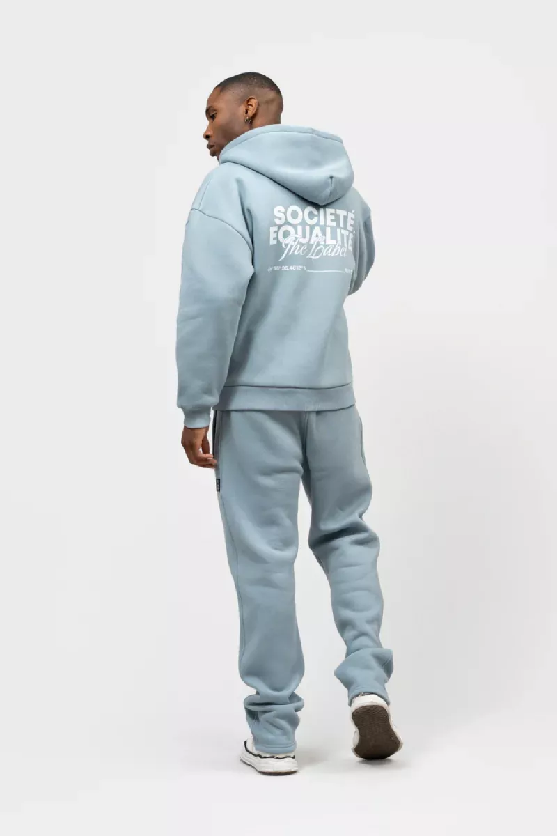 Equalité | Vest | Blauw | Societé 2.0 oversized full 4 Equalité Equalité | Vest | Blauw | Societé 2.0 oversized full