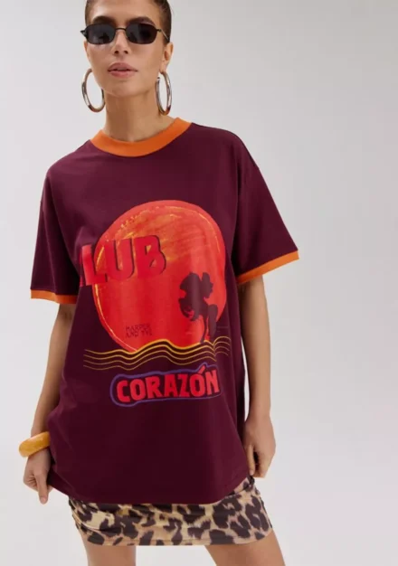 Harper and Yve Harper and Yve | T-shirt | Rood | Clubcorazon