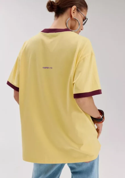Harper and Yve Harper and Yve | T-shirt rh | Geel | Mexico-ss