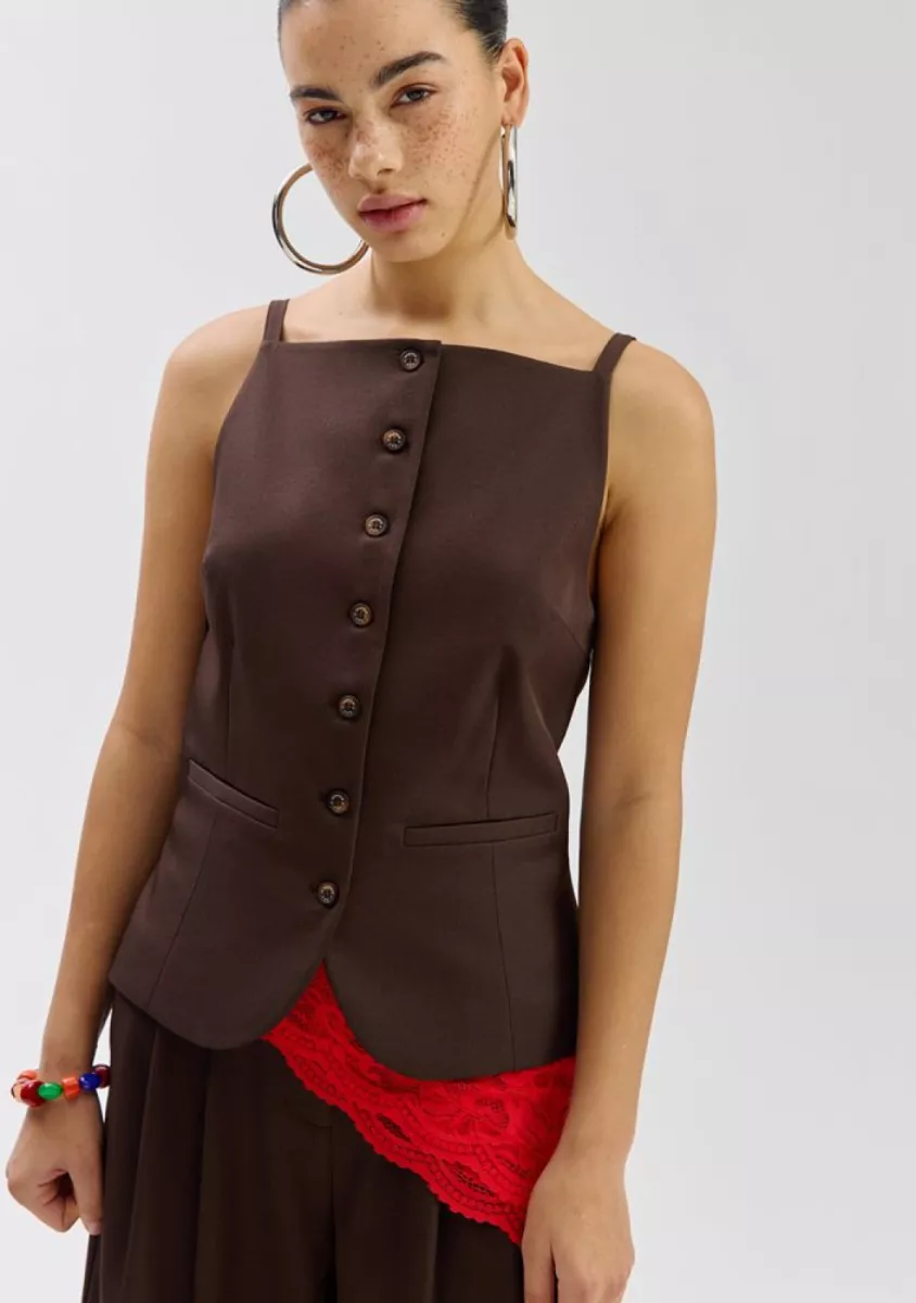 Harper and Yve | Gilet | Bruin | Rey 1 Harper and Yve Harper and Yve | Gilet | Bruin | Rey