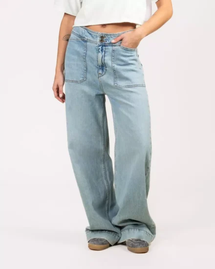 Kuyichi Kuyichi | Jeans | Blauw | Farrah worker