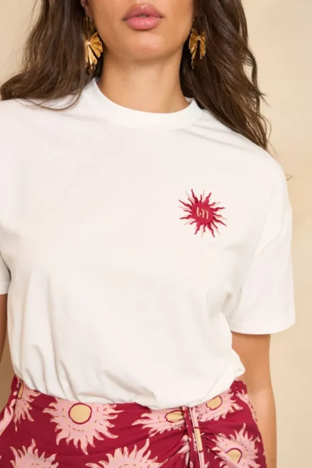 Lofty Manner Lofty Manner | T-shirt | Wit | T-shirt Tiva