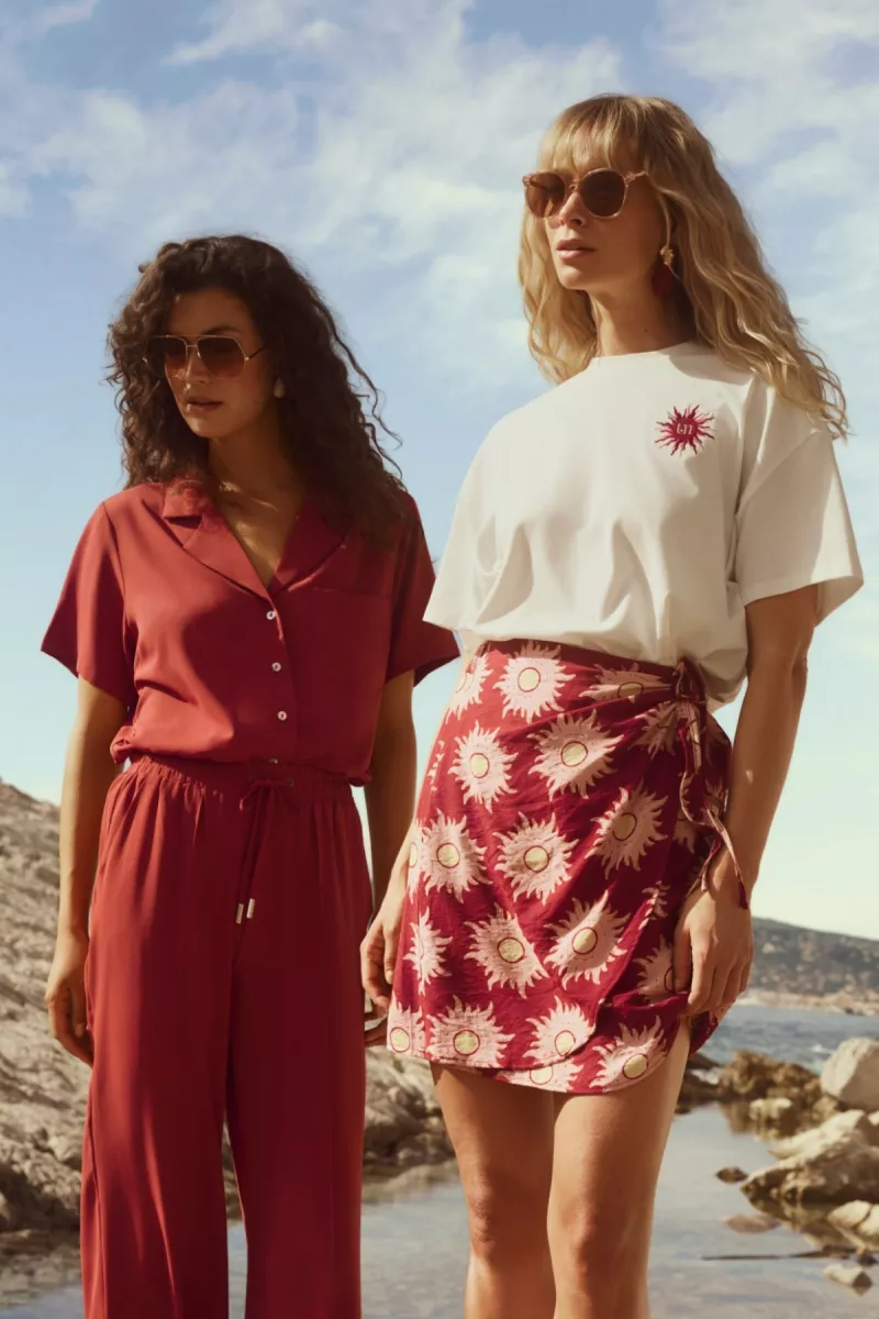 Lofty Manner | Blouse | Rood | Top Zelie 4 Lofty Manner Lofty Manner | Blouse | Rood | Top Zelie