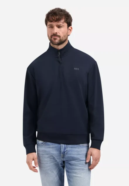 No Excess No Excess | Half Zip Sweater | Blauw | 31100103