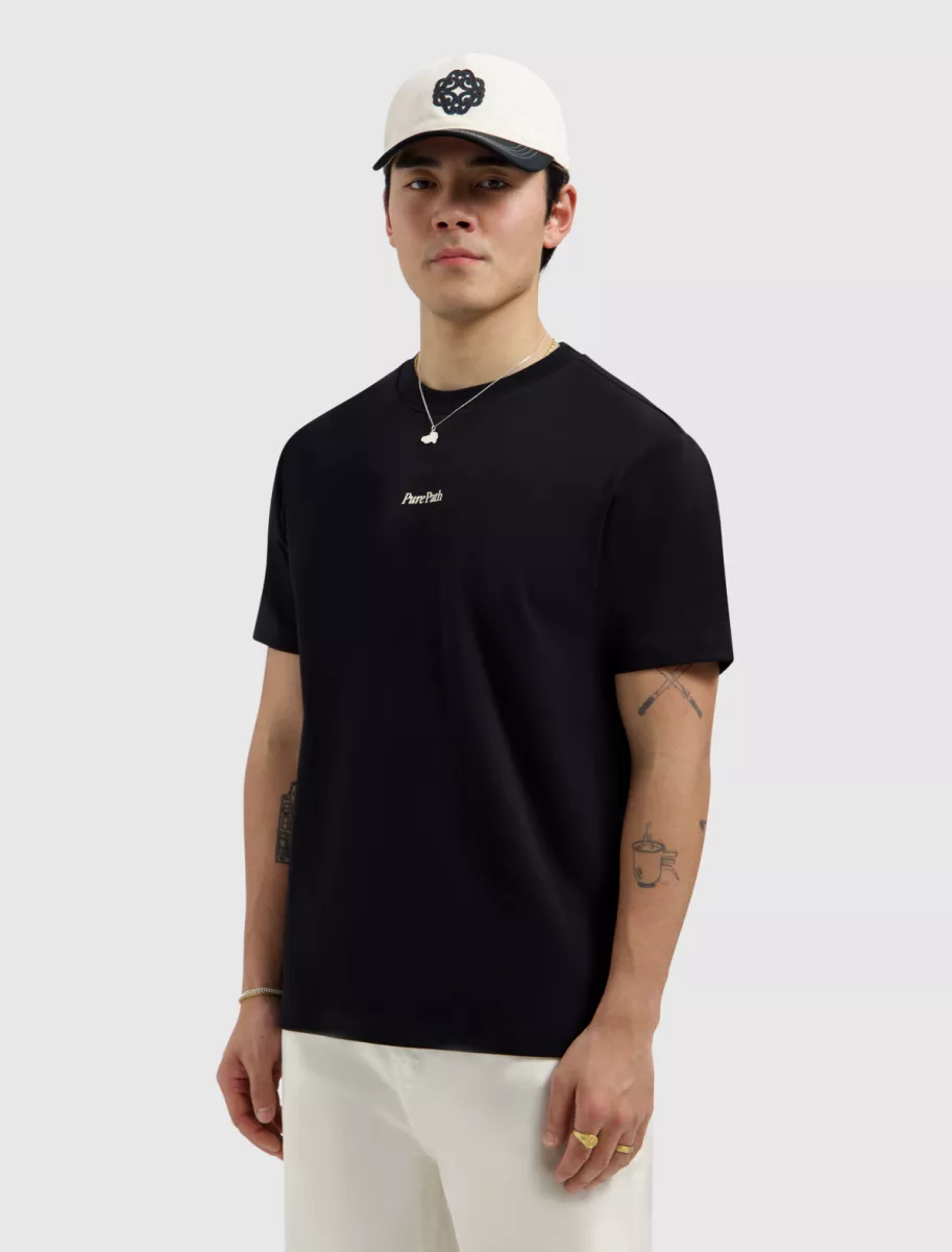 Pure Path | T-shirts rh | Zwart | 26010111 1 Pure Path Pure Path | T-shirts rh | Zwart | 26010111