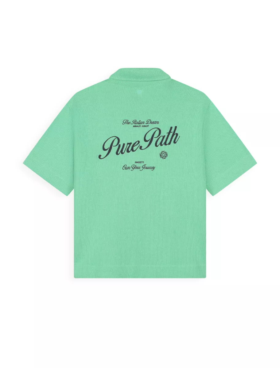 Pure Path | Overshirt korte mouw | Blauw | 26010222 3 Pure Path Pure Path | Overshirt korte mouw | Blauw | 26010222