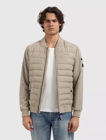 Pure Path Pure Path | Jas kort | Beige | Softshell padded jacket