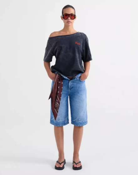 Stieglitz Stieglitz | Short | Blauw | Fabio Denim Shorts