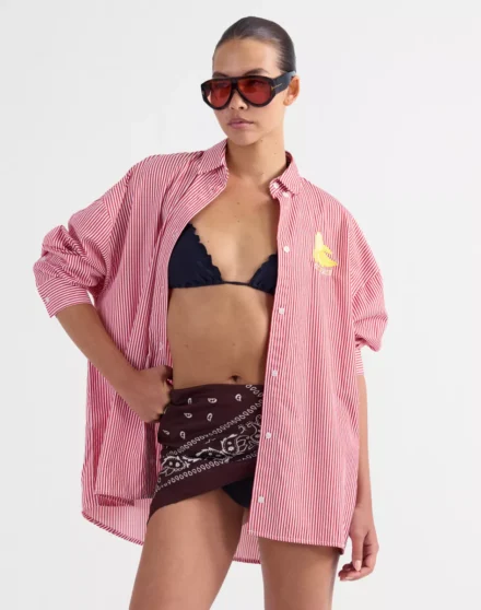 Stieglitz Stieglitz | Blouse lange mouw | Rood | Lua Blouse