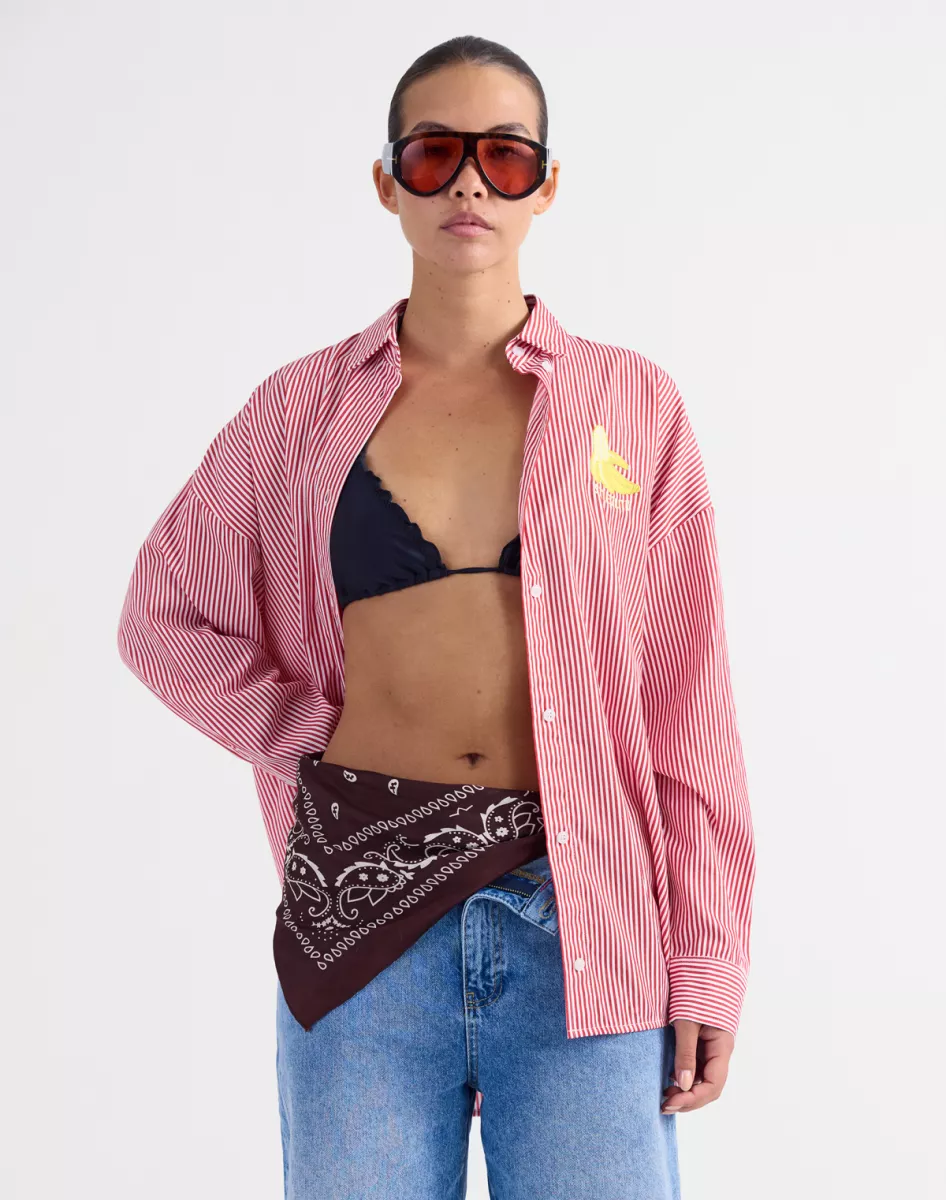 Stieglitz | Blouse lange mouw | Rood | Lua Blouse 3 Stieglitz Stieglitz | Blouse lange mouw | Rood | Lua Blouse