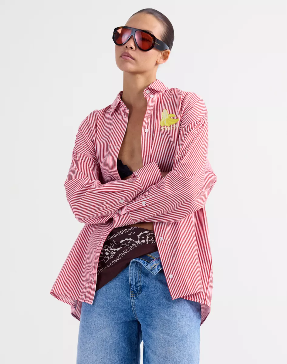 Stieglitz | Blouse lange mouw | Rood | Lua Blouse 1 Stieglitz Stieglitz | Blouse lange mouw | Rood | Lua Blouse