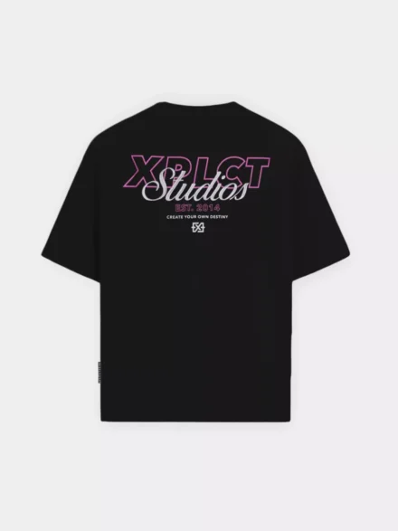 XPLCT XPLCT | T-shirt| Zwart | XPL-2603-11 | Destiny Tee