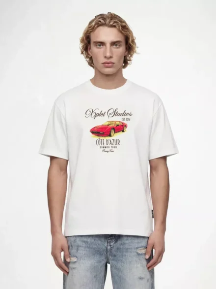 XPLCT XPLCT | T-shirt | Wit | Supercar Tee