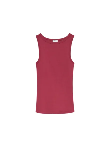 Catwalk Junkie Catwalk Junkie | Singlet | Rood | classic rib singlet