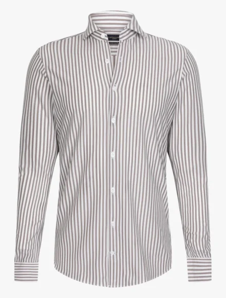 Cavallaro Cavallaro | Shirts lm katoen | Wit | Compacto