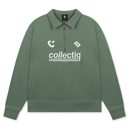 Collectiq Collectiq | Sweater | Groen | Group C halfzip