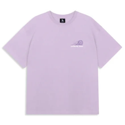 Collectiq Collectiq | T-shirt | Paars | Rubberizing tee