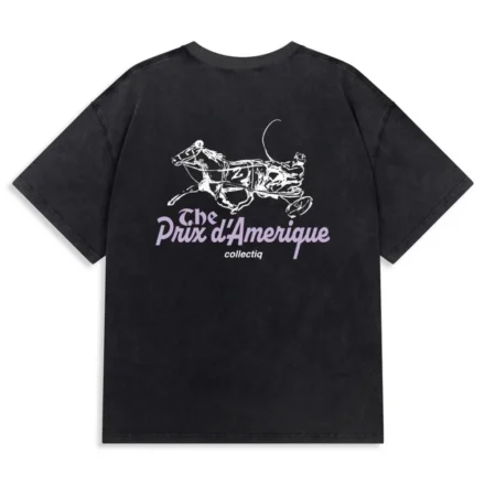 Collectiq Collectiq | T-shirt | Zwart | Trotting Prix Tee