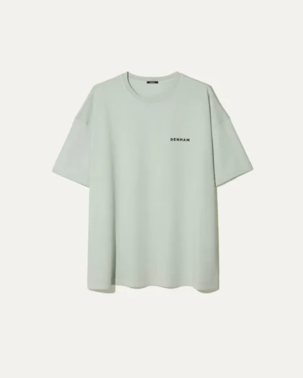 Denham Denham | T-shirt | Groen | Flowy graphic tee lwj