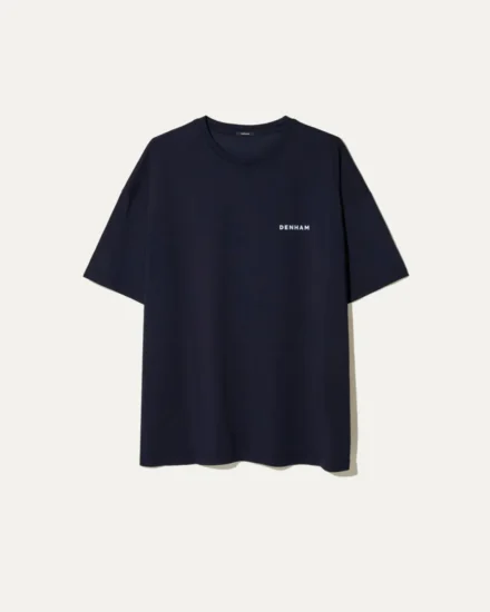 Denham Denham | T-shirt | Blauw | Waine grpahic tee lwj