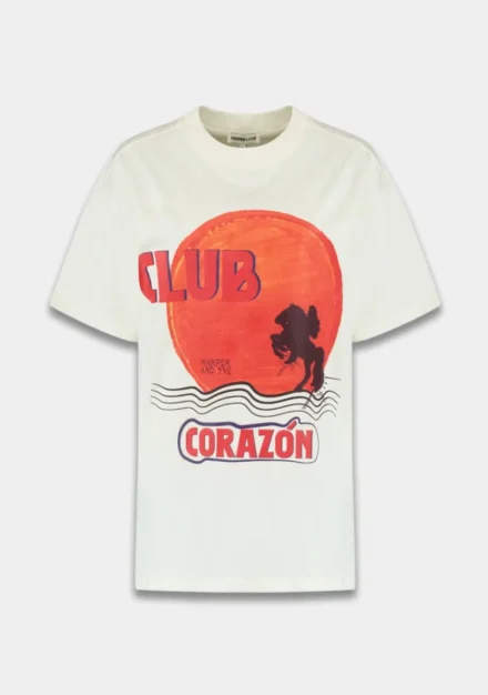 Harper and Yve Harper and Yve | T-shirt rh | Wit | Clubcorazon-ss