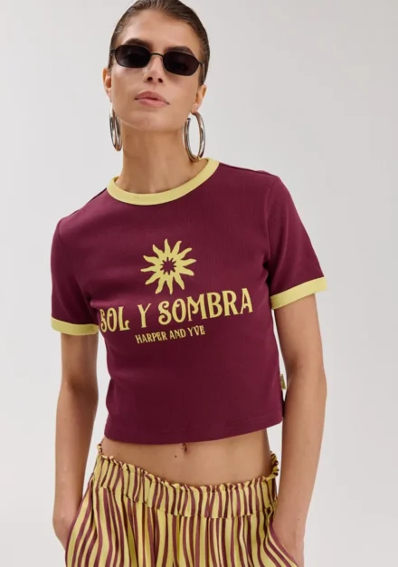 Harper and Yve Harper and Yve | T-shirt rh | Rood | Sombra-SS