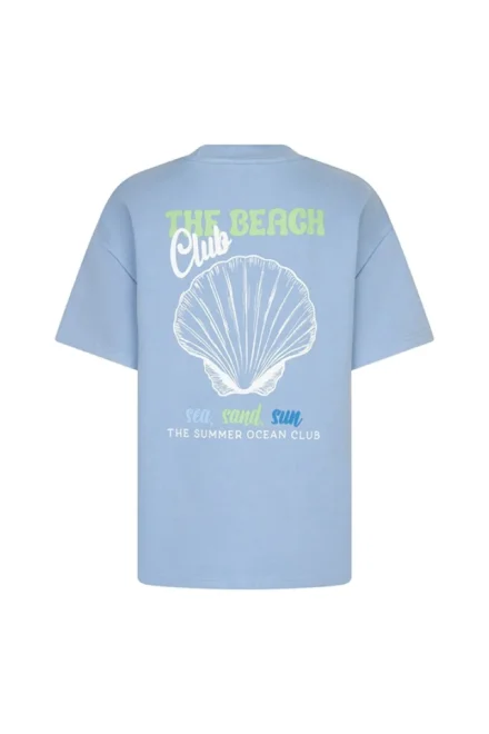 Lofty Manner Lofty Manner | T-shirt | Blauw | T-shirt Inelya