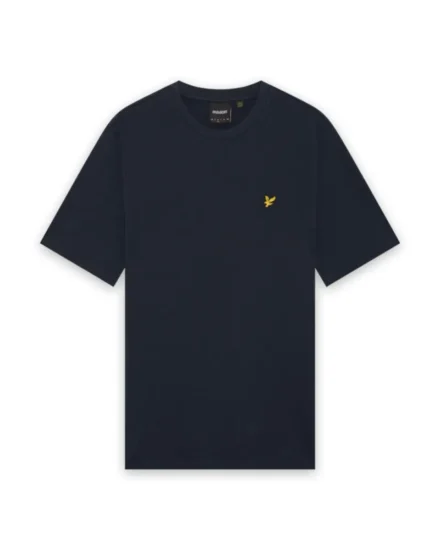 Lyle & Scott Lyle & Scott | T-shirt | Blauw | Popcorn Jacquard T-shirt
