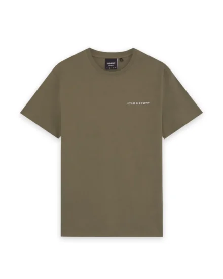 Lyle & Scott Lyle & Scott | T-shirt | Bruin | Script T-shirt