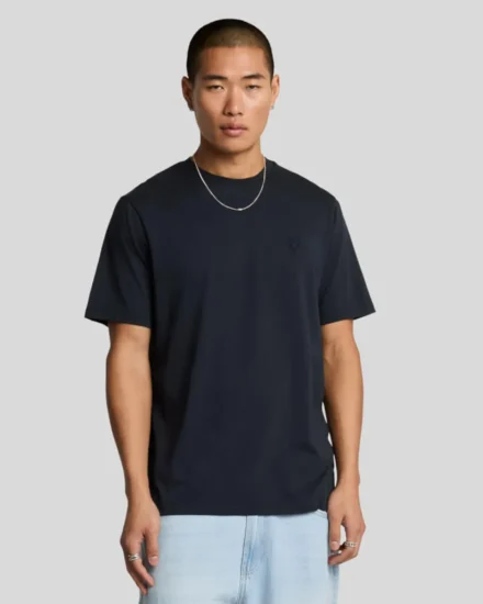 Lyle & Scott Lyle & Scott | T-shirt | Blauw | Superfine T-shirt