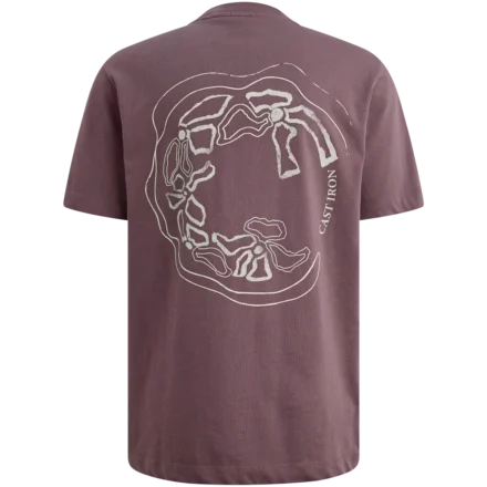 Cast Iron Cast Iron | T-shirts rh | Rood | CTSS2605587