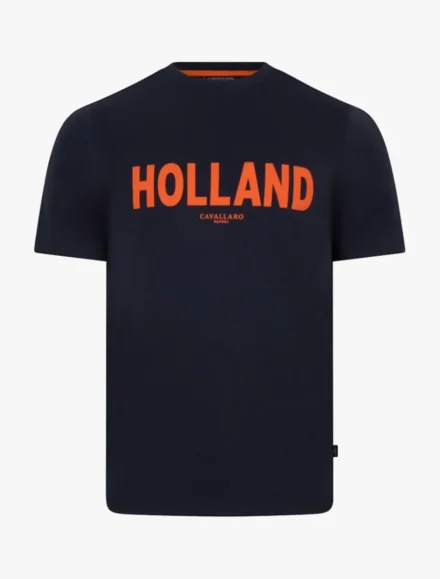 Cavallaro Cavallaro | T-shirt | Blauw | WK Tee