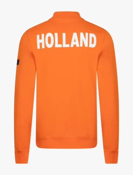 Cavallaro Cavallaro | Vest | Oranje | WK26 Full Zip Sweat