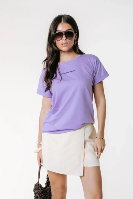 Colourful Rebel Colourful Rebel | Short | Geel | Mylo stripe skort