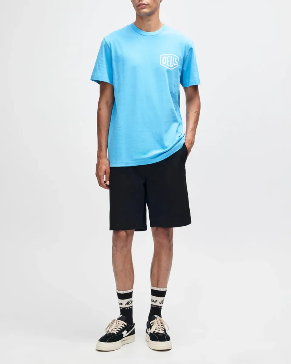 Deus | T-shirt | Blauw | Biarritz address tee 5 Deus Deus | T-shirt | Blauw | Biarritz address tee