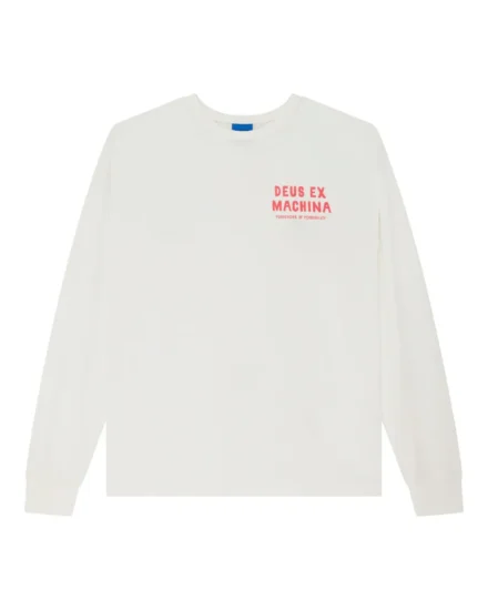 Deus Deus | Longsleeve | Wit | Kumbaya ls tee