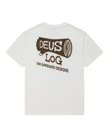 Deus Deus | T-shirts | Wit | Log tee
