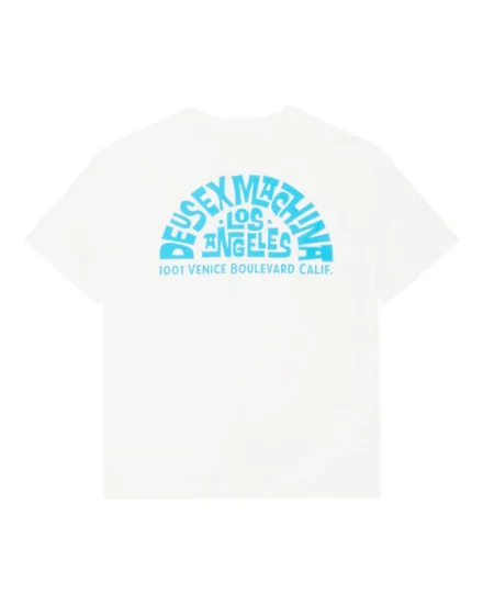 Deus Deus | T-shirt | Wit | Los angeles address tee