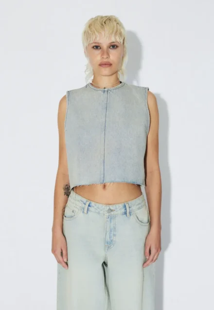 Dr Denim Dr Denim | Singlet | Blauw | Erin top