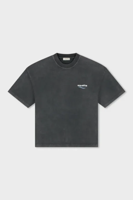 Equalité Equalité | T-shirt | Zwart | Golden hour boxy tee