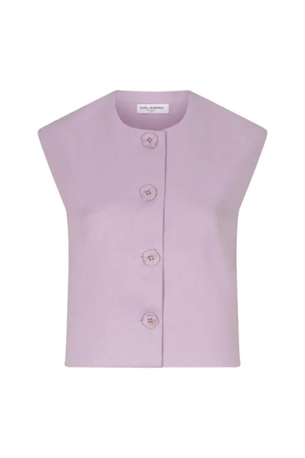 Lofty Manner Lofty Manner | Gilet | Paars | Gilet Isla