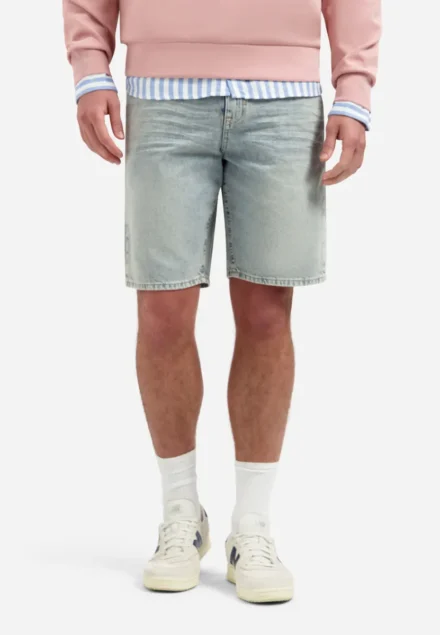 No Excess No Excess | Short | Blauw | Short Denim Relaxed