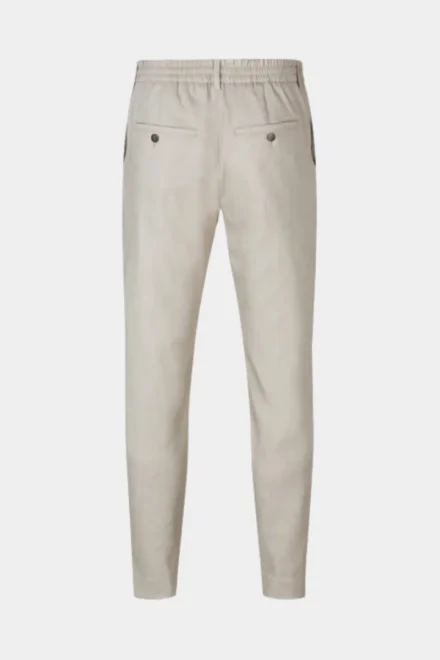 Plain Plain | Theo | Linnen look broek | Beige | 40079