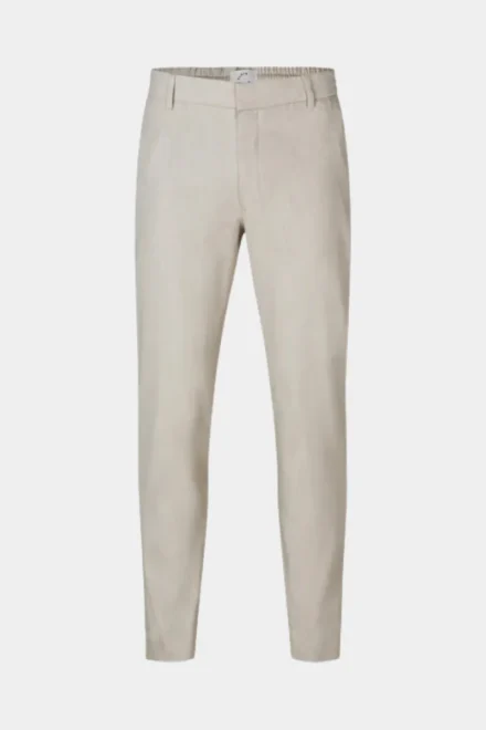 Plain Plain | Theo | Linnen look broek | Beige | 40079