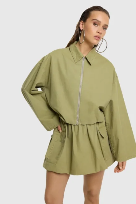 Refined Department Refined Department | Jacket | Groen | Aley Jacket
