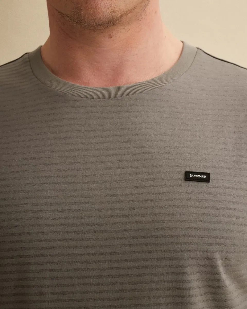 Vanguard | T-shirt | Grijs | VTSS2605552 4 Vanguard Vanguard | T-shirt | Grijs | VTSS2605552
