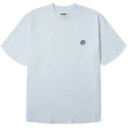 Woodbird Woodbird | T-shirt | Blauw | Baine carp tee