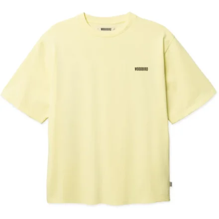 Woodbird Woodbird | T-shirts rh | Geel | Baine Sea tee