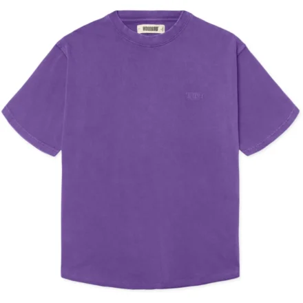 Woodbird Woodbird | T-shirt | Paars | Baine warp acid tee